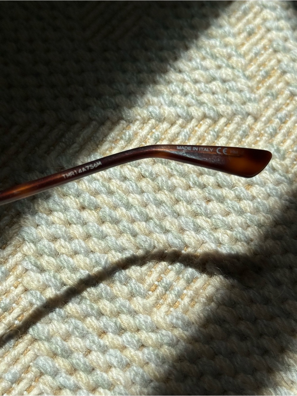 Dior Tortoiseshell Frame Sunglasses with Dark Lenses - Picture 3 of 4
